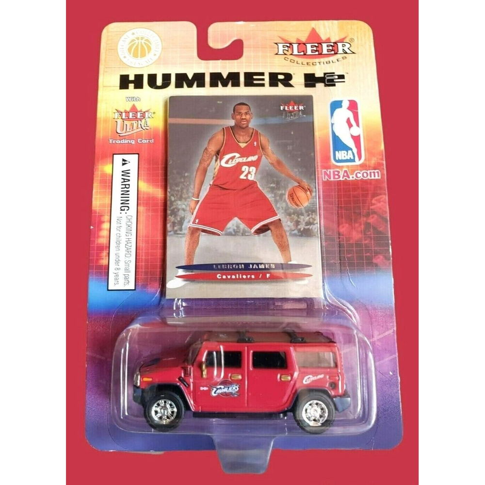 2003-04 Fleer Ultra Collectibles LeBron James Fleer Ultra Rookie RC Hummer H2